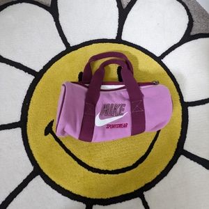 Vintage Terry cloth Nike mini duffle bag